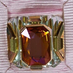 Swarovski Chrona Pink Crysal Ring